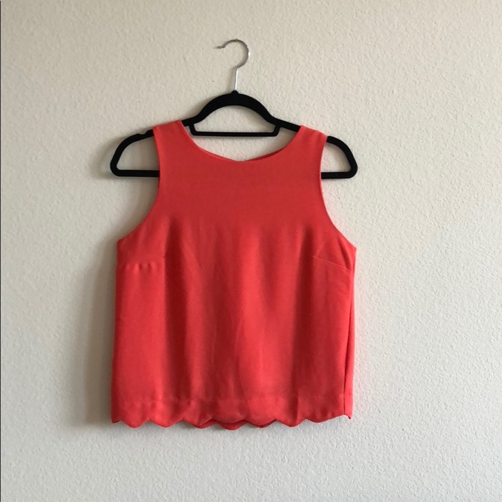 Monteau Salmon Tank Top